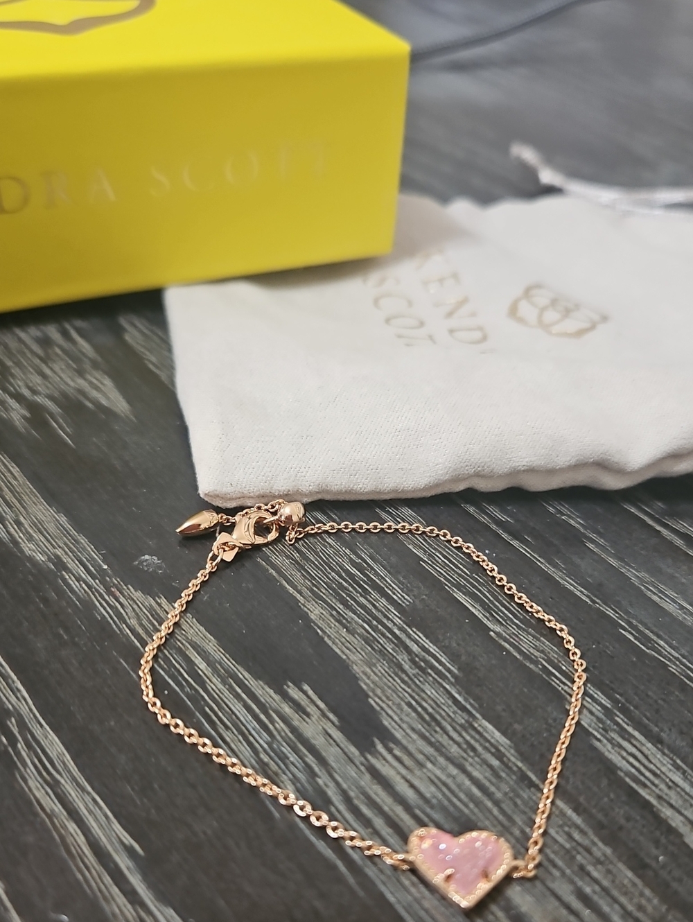 Kendra Scott Ari Rose Gold Bracelet
